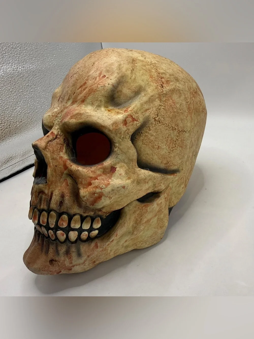 Bloody Skull Full Head Mask Scary Skeleton Halloween Horror Costume Prop